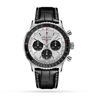 Breitling Navitimer B01 Chronograph 43mm Mens Watch Silver-P17532091